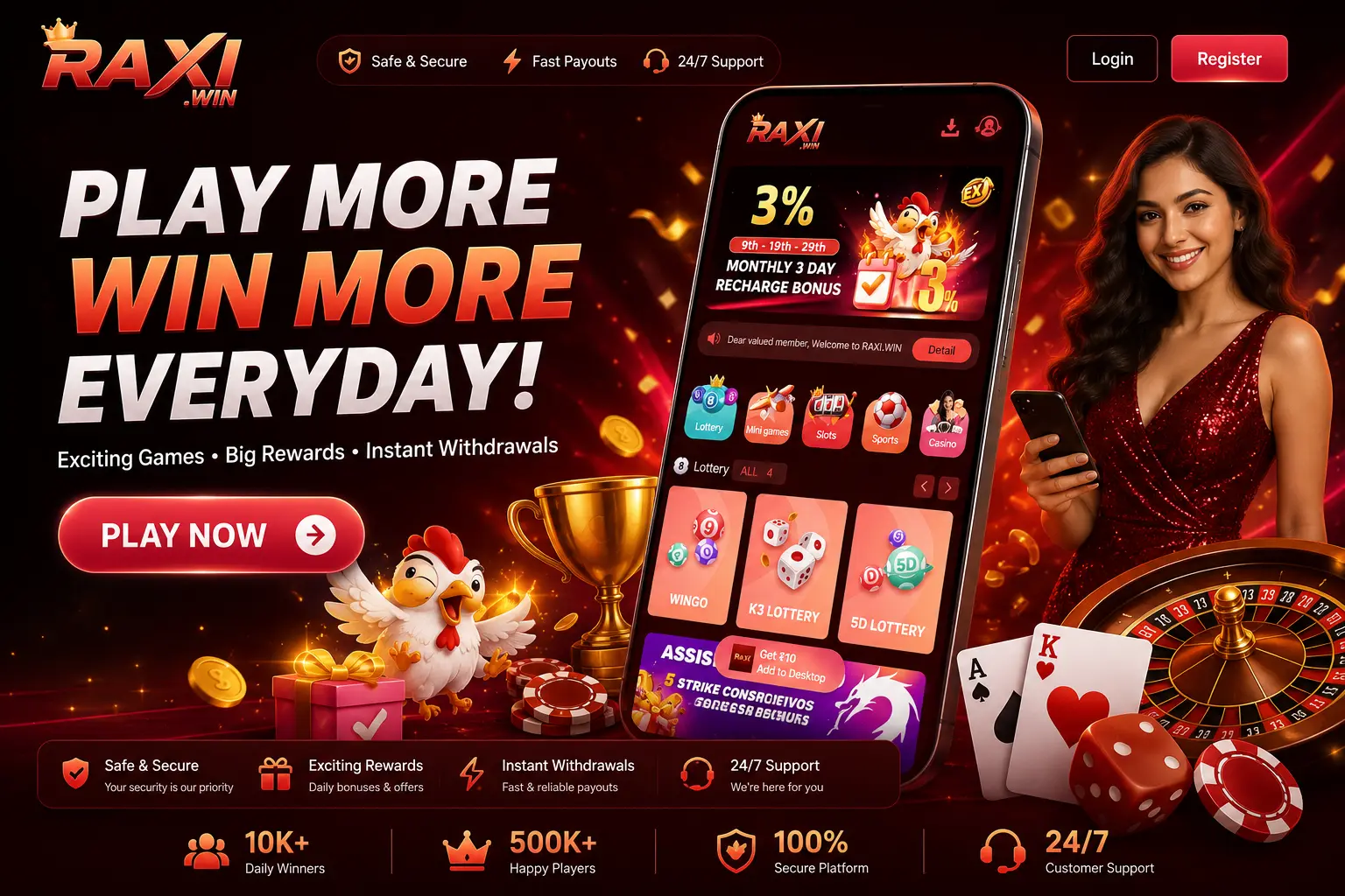 Raxi Win – India's Prediction Gaming Platform